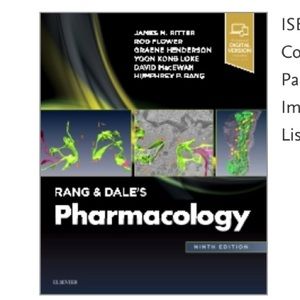 Rang & Dale pharmacology textbook